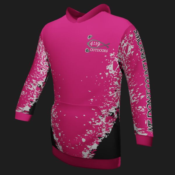 4:19 Outdoors Classic Hoodie - Pink Thumbnail