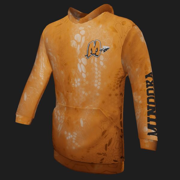 Minooka High School Spirit Wear - Premium Hoodie - Orange Thumbnail
