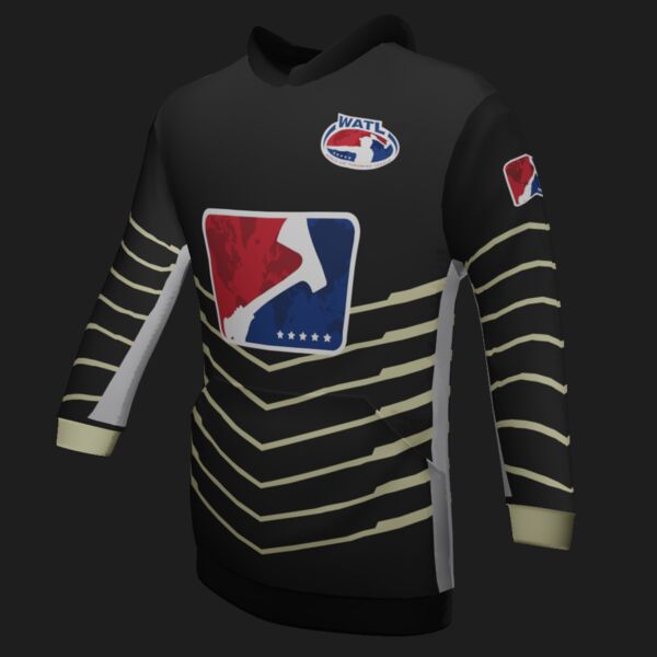 World Axe Throwing League - Alley Cats Classic Hoodie Thumbnail