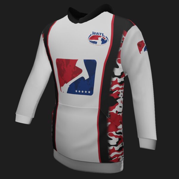 World Axe Throwing League - Axed Out Texas Classic Hoodie Thumbnail