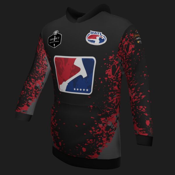 World Axe Throwing League - Section 715 Throwing Co Classic Hoodie - Style 1 Thumbnail