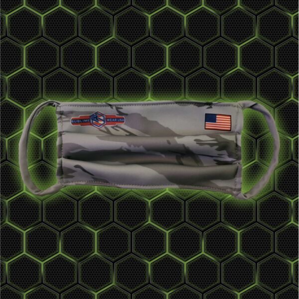 Sublime Standard Mask - Youth - Gray Camo Thumbnail