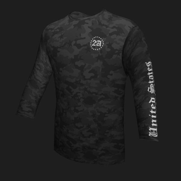Performance Long Sleeve Shirt - 2A-SC Black Thumbnail