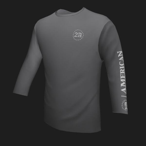 Performance Long Sleeve Shirt - 2A-USF-Dark Gray Thumbnail