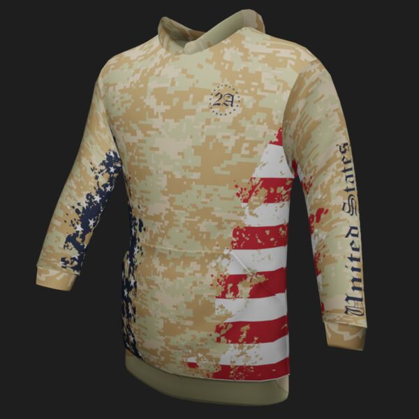 Performance Hoodie - 2A-FR Tan Thumbnail