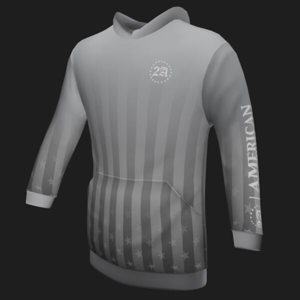 Performance Hoodie - 2A-USFS-Light Gray Thumbnail