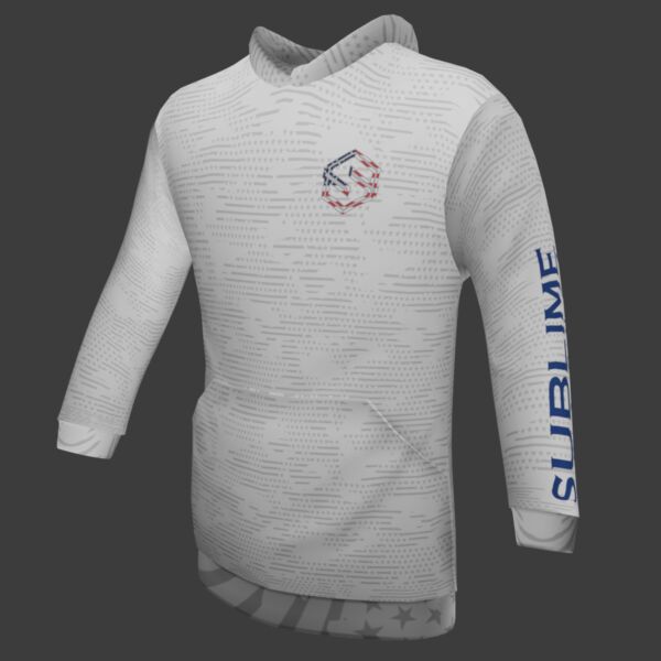 Performance Hoodie - PAT-White Thumbnail