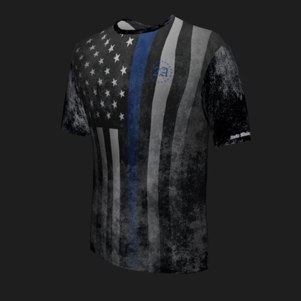 Performance Short Sleeve Shirt - 2A-USFC-Blue Thumbnail