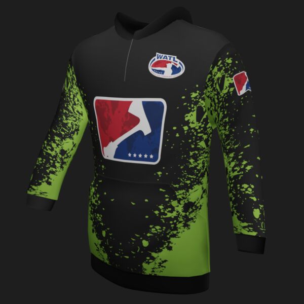 World Axe Throwing League - Smart Axe Classic Hoodie - Style 2 Thumbnail