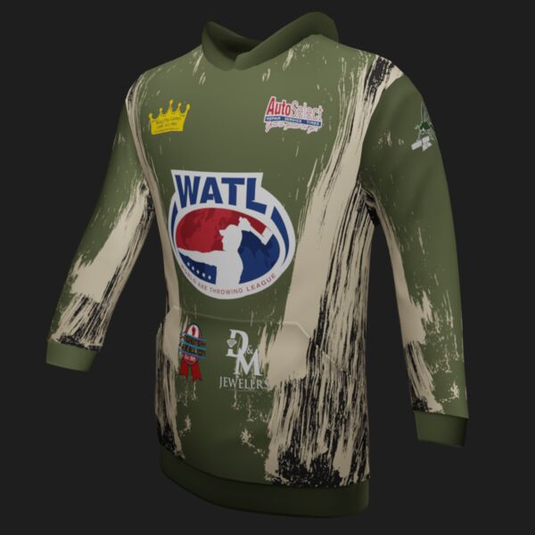 World Axe Throwing League - Lumberjack Johnny's Classic Hoodie - Style 1 Thumbnail