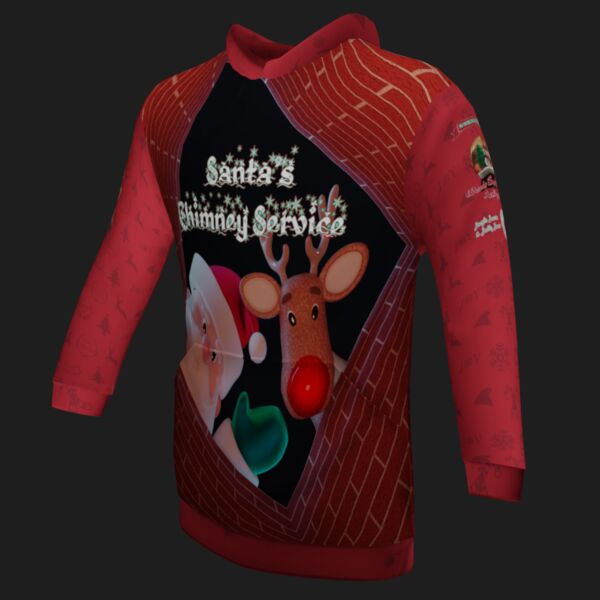 Santa's North Pole Outfitters - Classic Hoodie - Style 2 Thumbnail