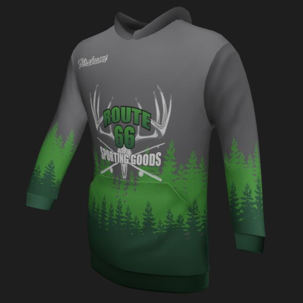 Route 66 Sporting Goods Classic Hoodie - Style 2 Thumbnail