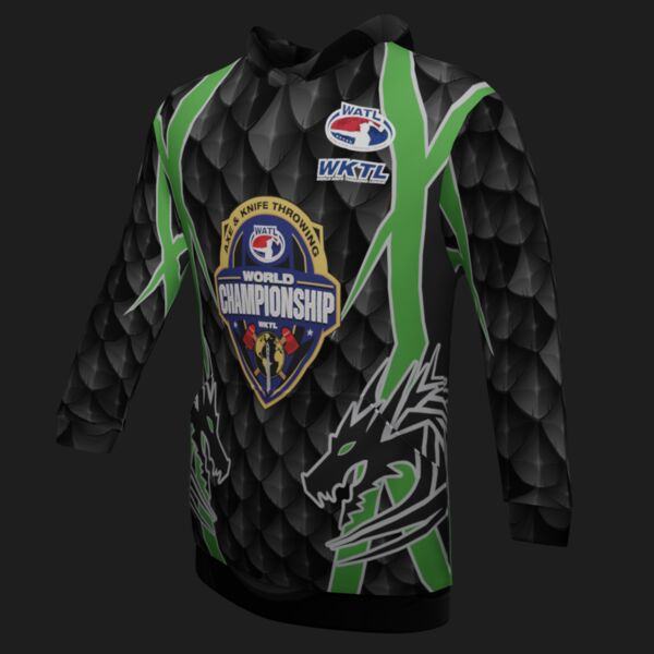 World Axe Throwing League - Dragon's Lair Axe & Tap Classic Hoodie Thumbnail