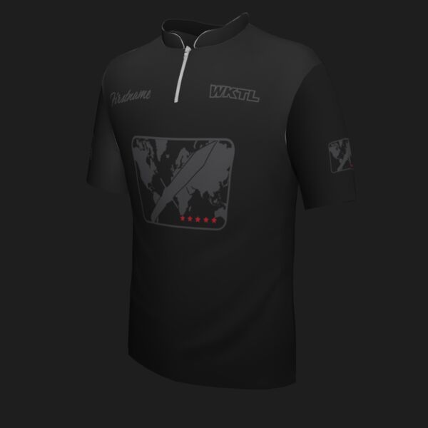 World Knife Throwing League - Jersey Axe House - Black Jersey Thumbnail