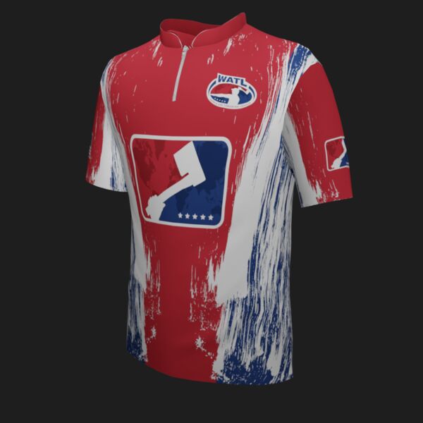 World Axe Throwing League - Pee-Pa's Garage Craft Brewery - Jersey - Style 1 Thumbnail