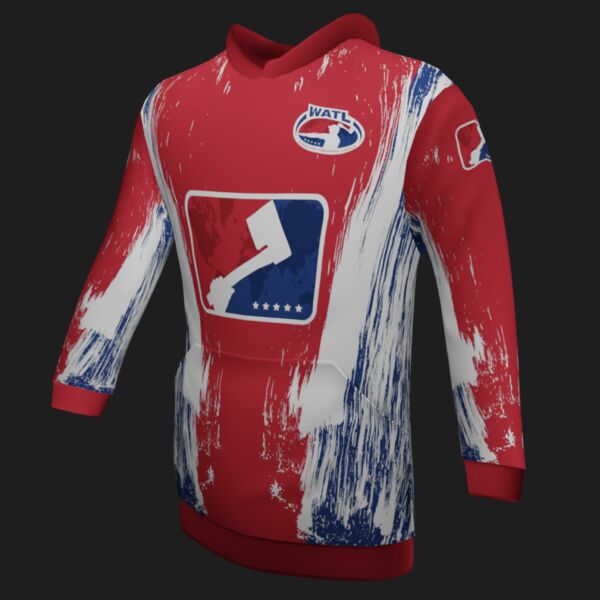 World Axe Throwing League - Pee-Pa's Garage Craft Brewery - Classic Hoodie - Style 1 Thumbnail