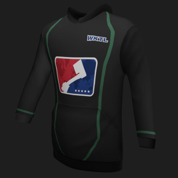 World Axe Throwing League - Bear Handed Axe Co - Classic Hoodie - Style 2 Thumbnail